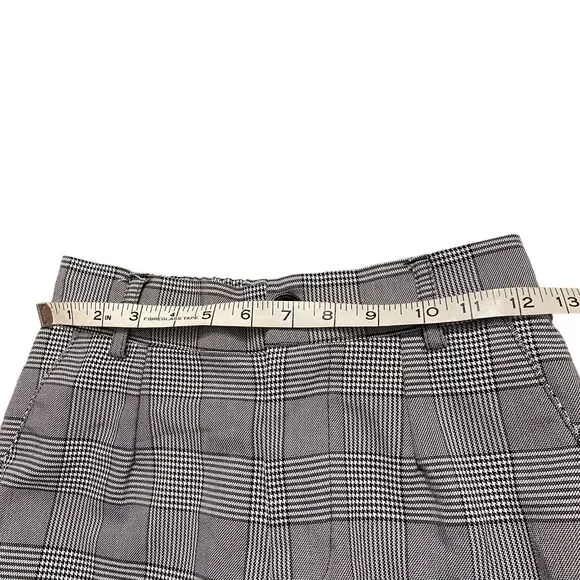 Forever 21 Women's Plaid Cargo Joggers Black and White Trousers Small - Picture 8 of 11